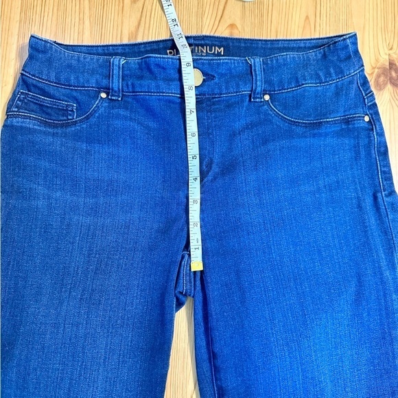 Chico’s Platinum Blue Jegging Skinny Stretch Jeans Size 0 / US Size 4 - Picture 12 of 13